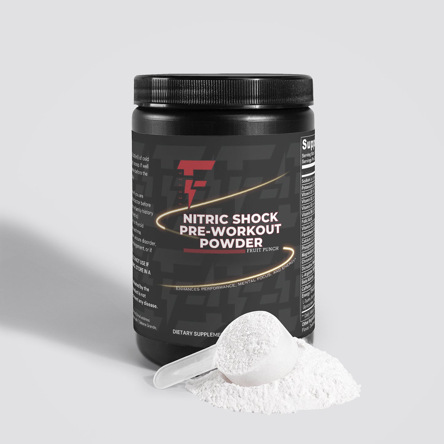 Nitric Shock Pre-Workout Powder (Fruit Punch)