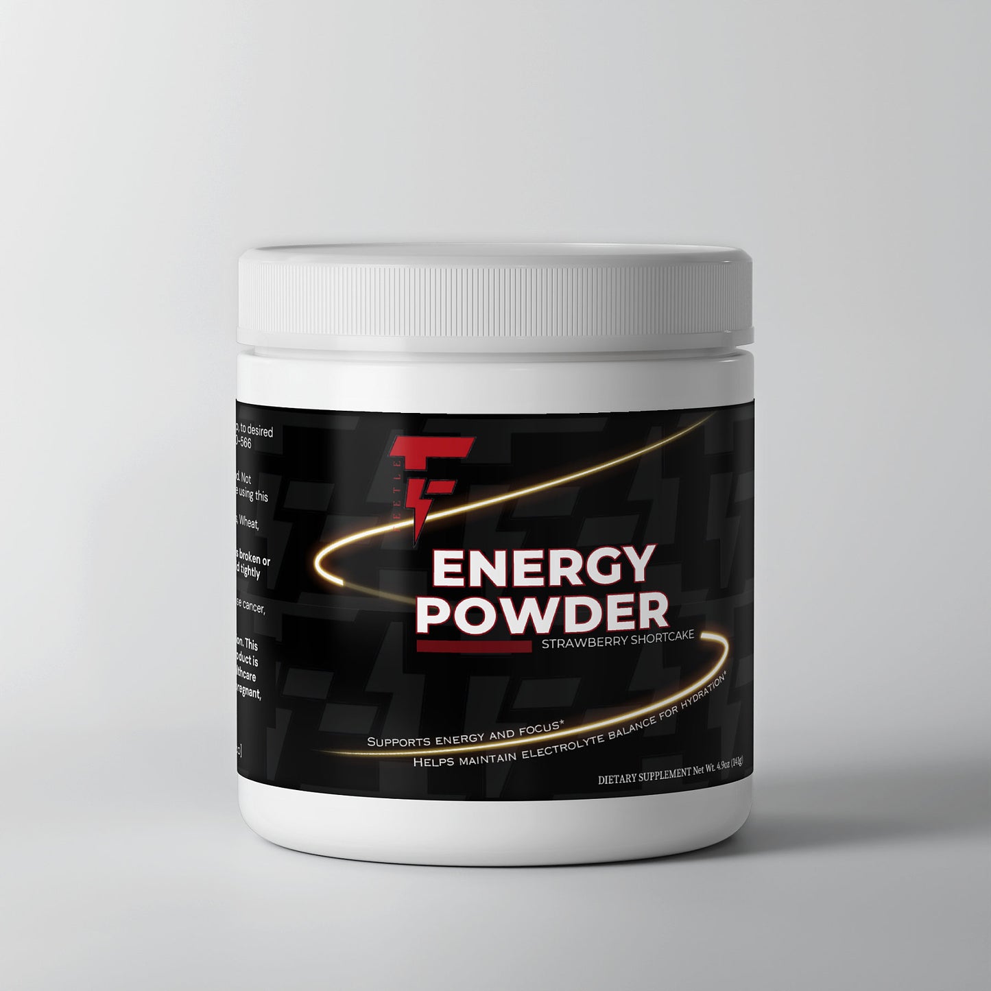 Energy Powder (Strawberry Shortcake)