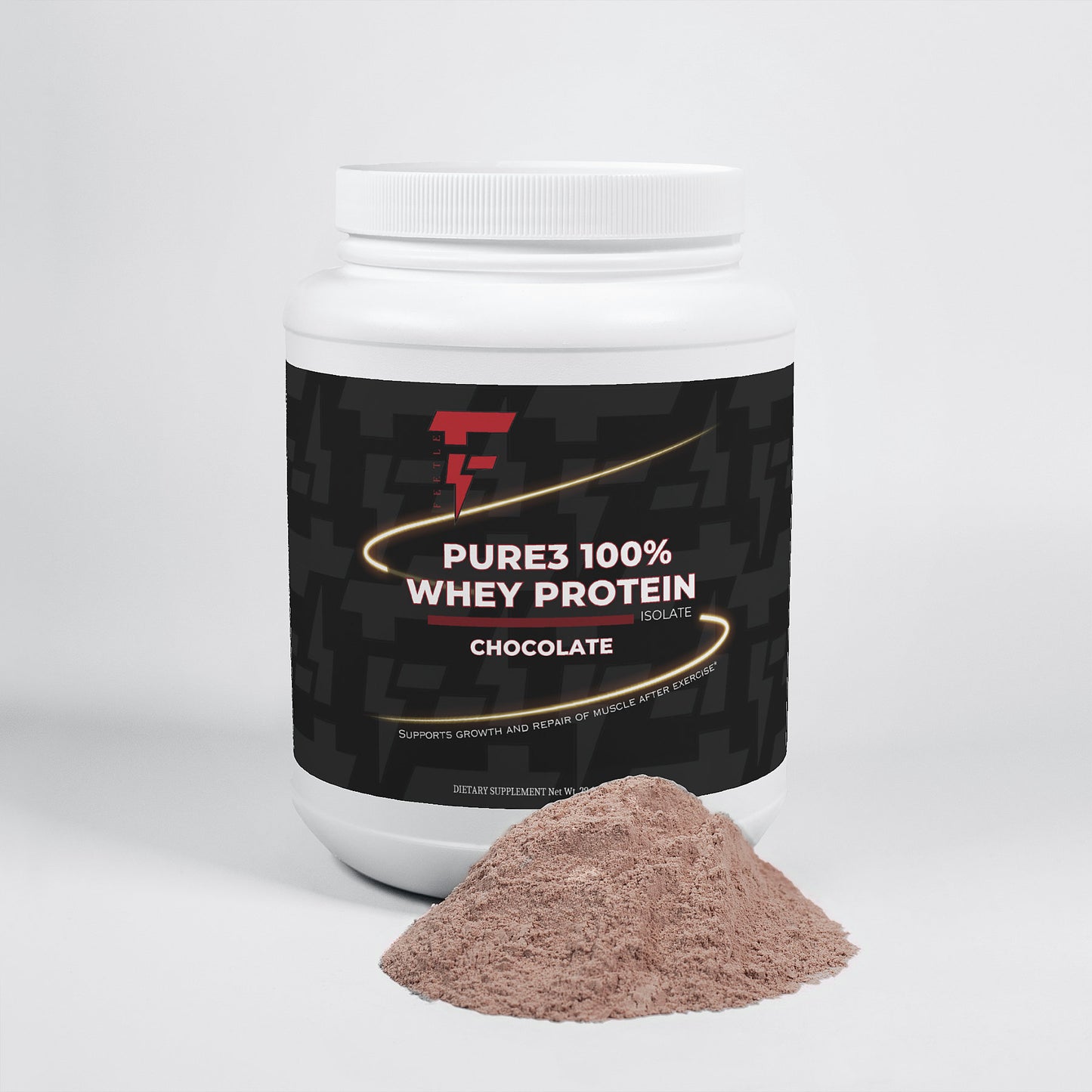 Pure3 100% Whey Protein Isolate (Chocolate)