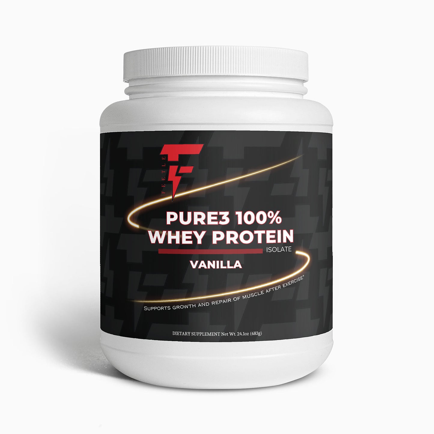 Pure3 100% Whey Protein Isolate (Vanilla)