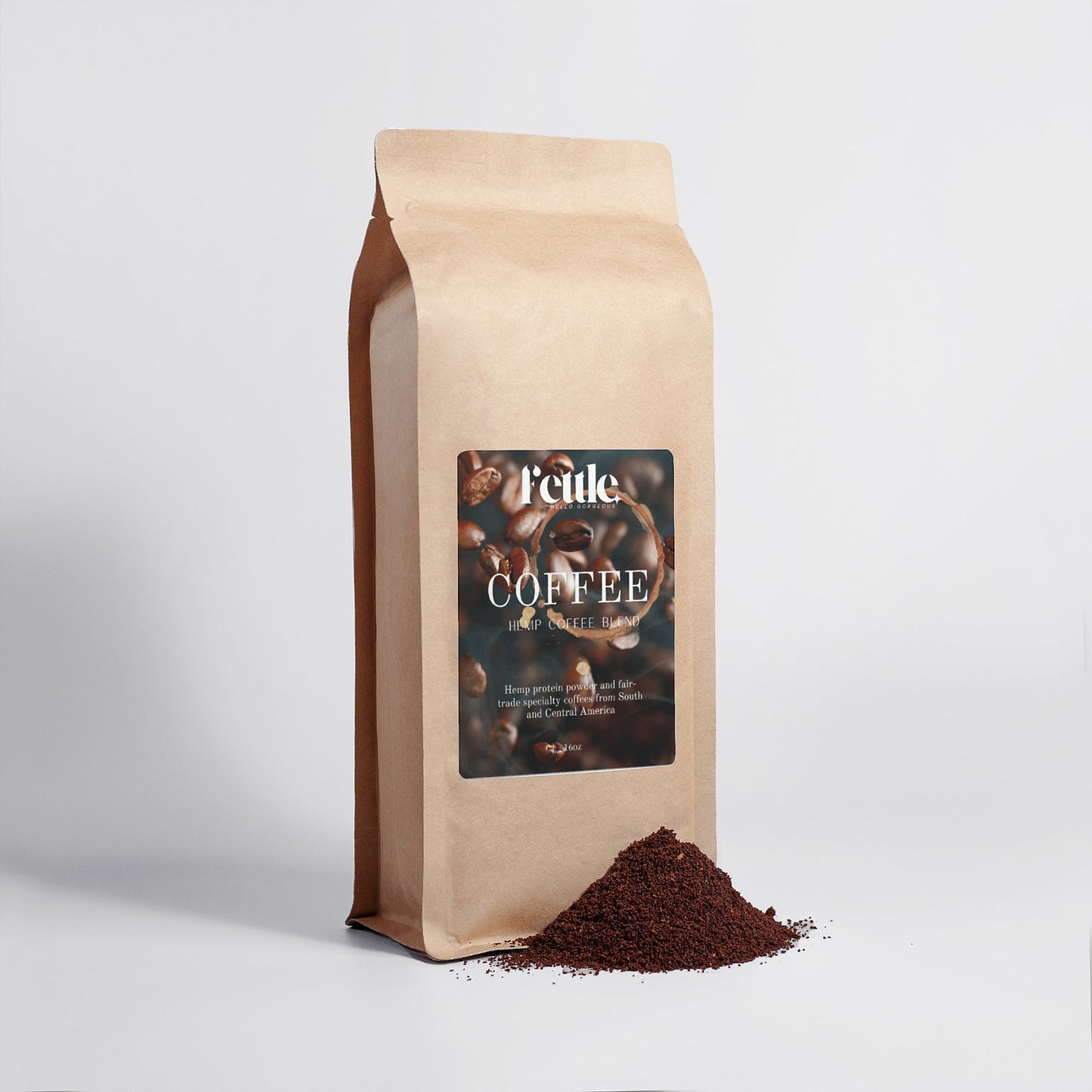 Hemp Coffee Blend - Medium Roast 16oz