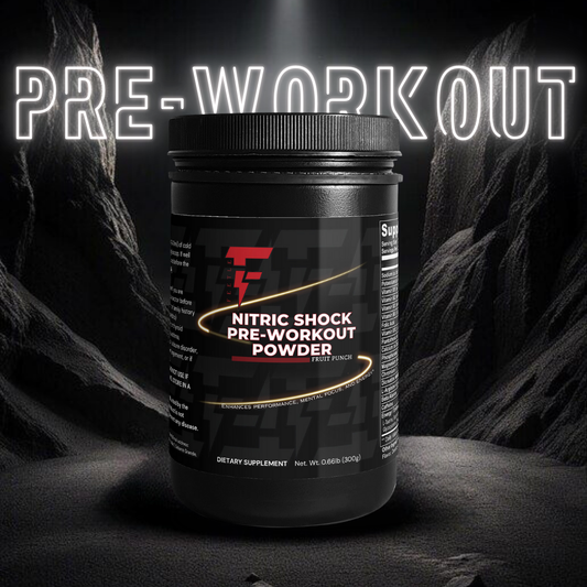 Nitric Shock Pre-Workout Powder (Fruit Punch)