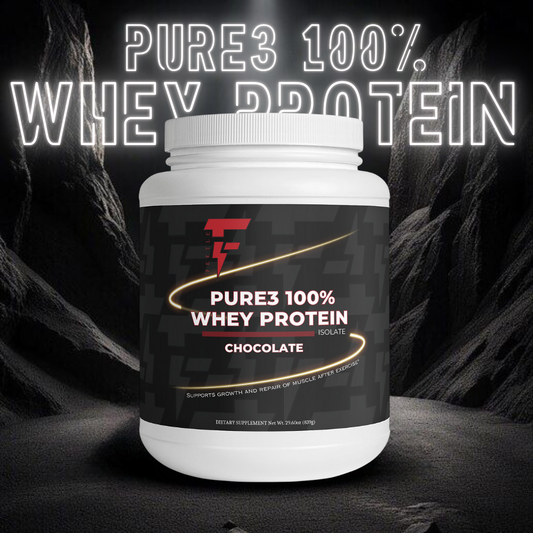 Pure3 100% Whey Protein Isolate (Chocolate)